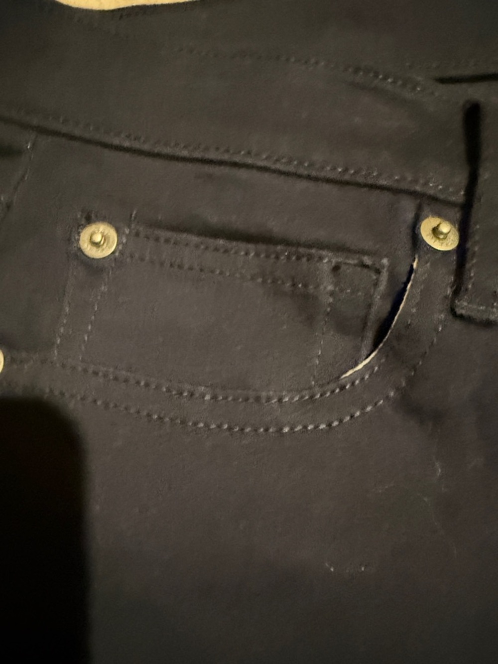 GAP 1969 True Skinny Ankle Pants in Navy - Picture 5 of 11